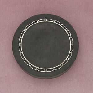 silpada sterling silver infinite charm bangle b2472 bracelet size 8.75in